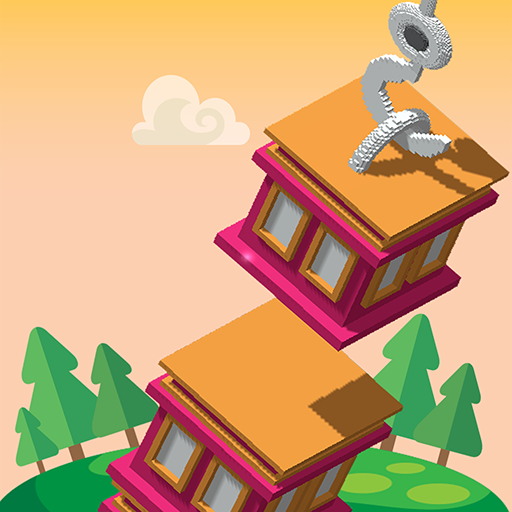 Ícone do jogo Tower Builder Stack them up do estúdio JumpAlpha